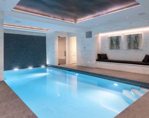 luxury indoor pool in Burnaby, Vancouver & British Columbia
