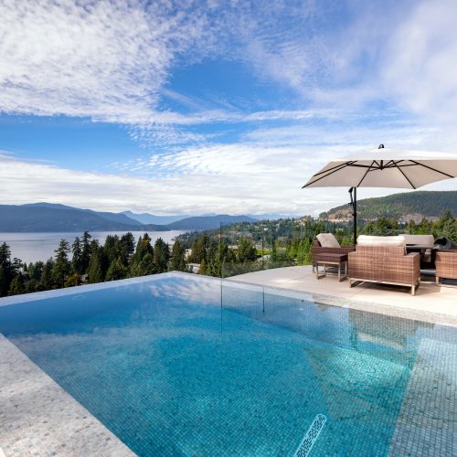 West Vancouver outdoor living space; the epitome of BC living.