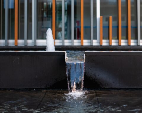 Enjoy relaxing waterfall and fountain sounds and sights for a calming and soothing experience.