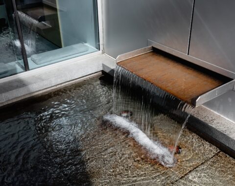 Waterfall sounds to hear at the heart of the city Vancouver.